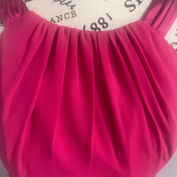 David’s bridal bridesmaid dresses, pink coral color , really cute - Picture 5 of 5